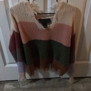 Long sleeves crop top